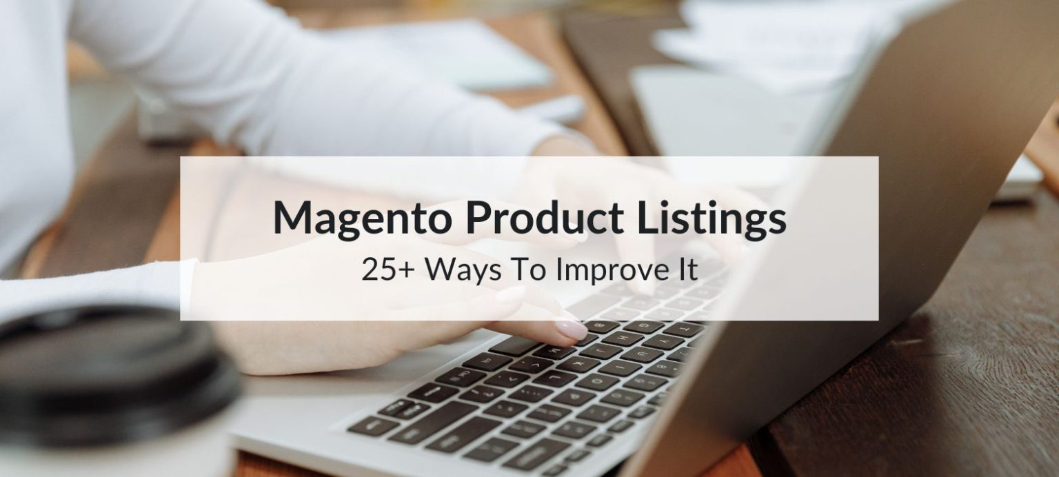 magento product listings
