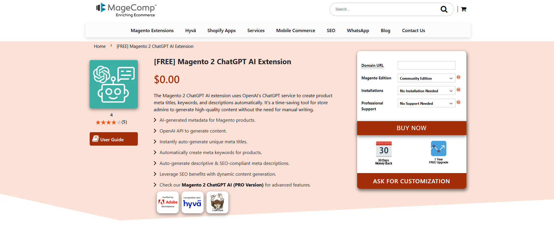 magento ai extensions by magecomp