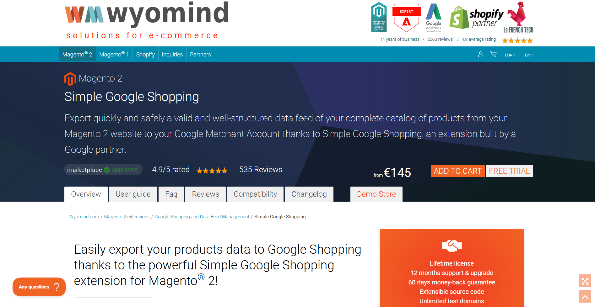 wyomind magento plugins