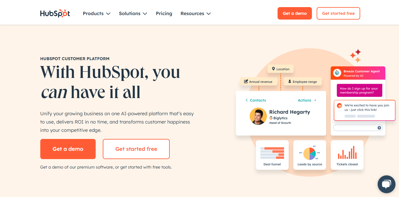 hubspot crm