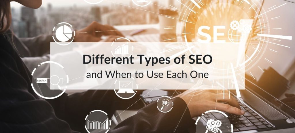 different types of seo