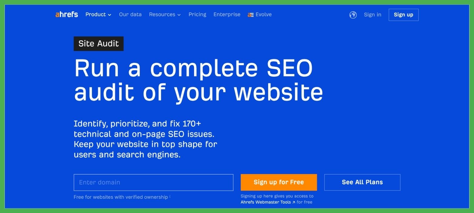 ahrefs seo tools
