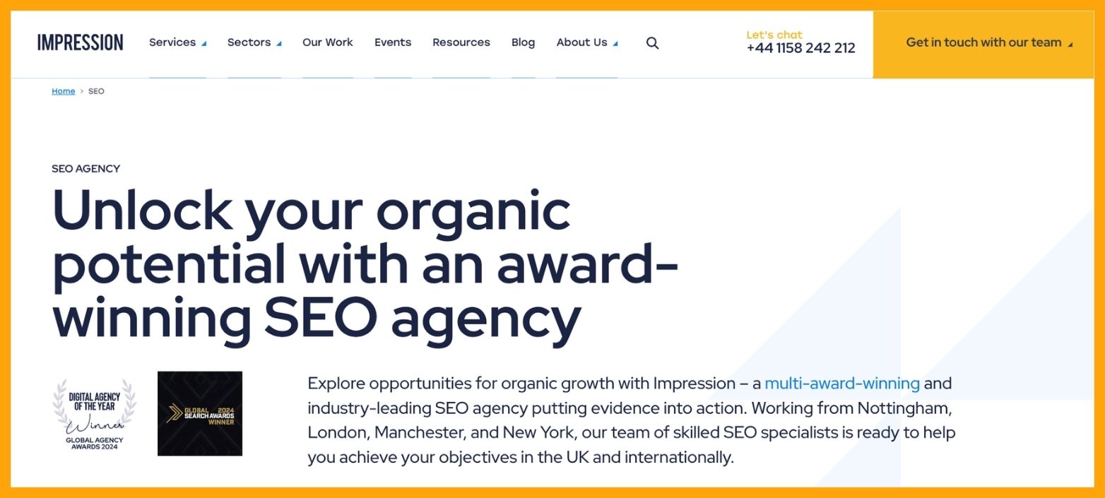 impression SEO agency