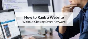 how to rank a website
