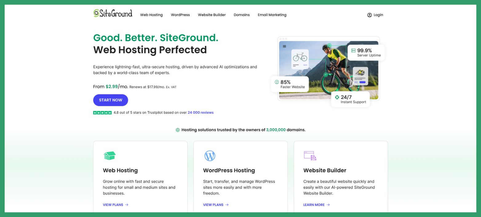 SiteGround magento hosting