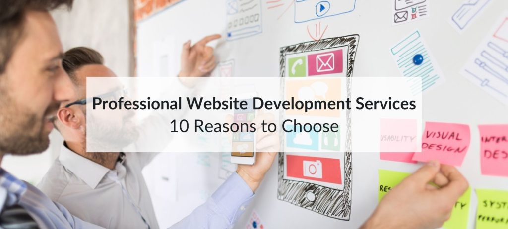 professional website development services