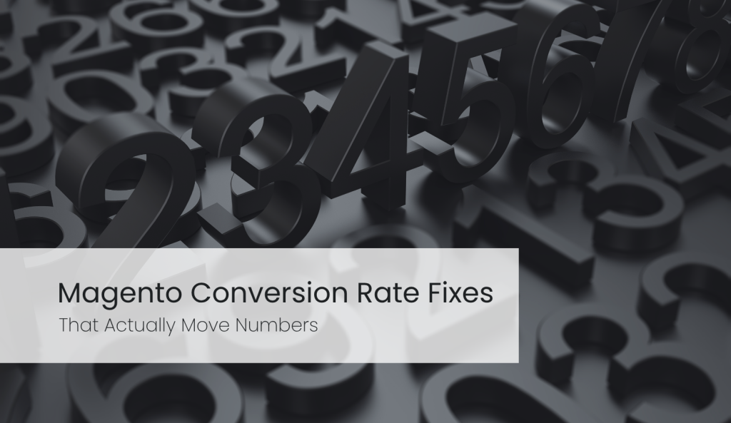 magento conversion rate